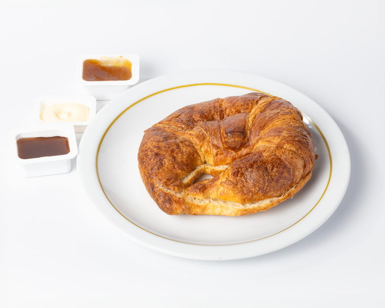Croissant mixto dulce