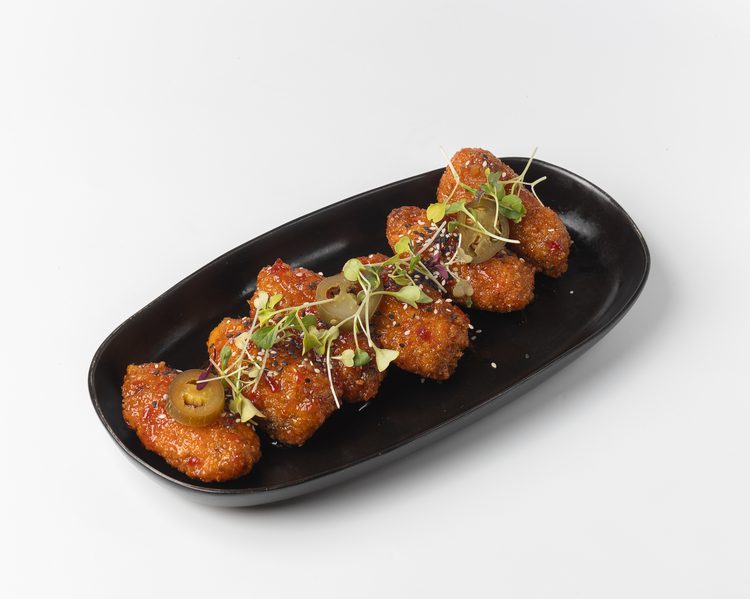 Alitas de pollo frito