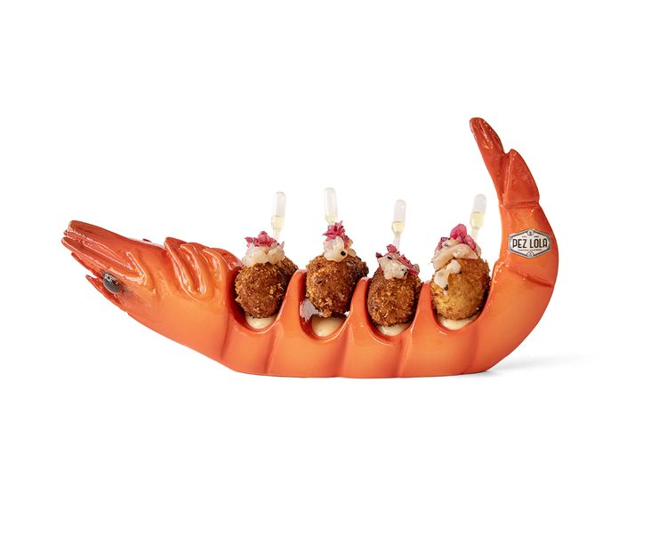 Croque gamba style