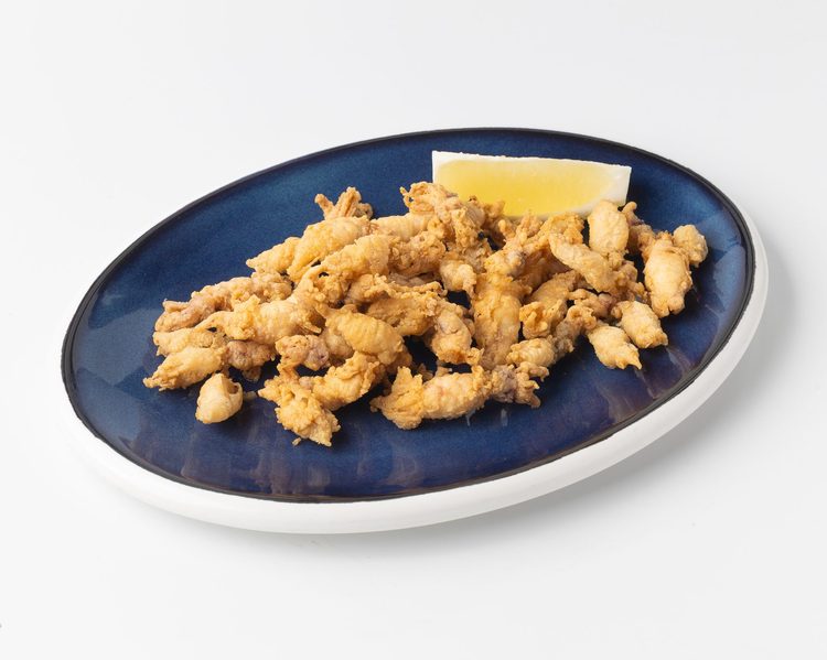 Fried baby squids