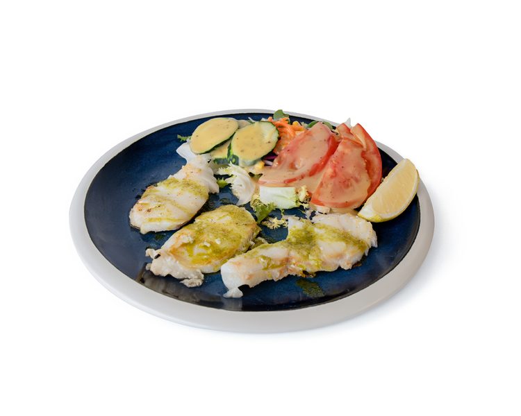 Grilled pink cusk-eel