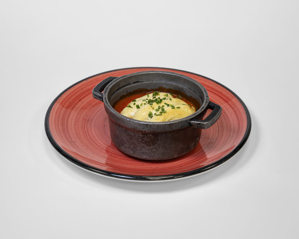 Bacalao Frito Gratinado