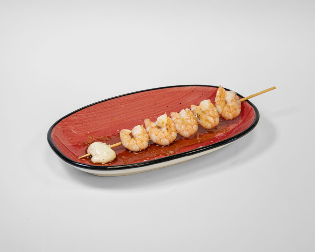 Pinchito de Gambas a la Plancha